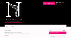 Desktop Screenshot of novopelo.com